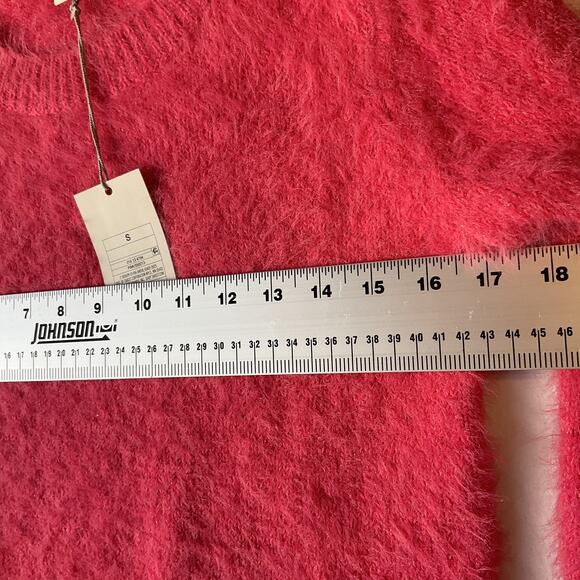 A New Day Women Sweater Size S Pink Acrylic Nylon Long Sleeve NWT - Picture 5 of 7